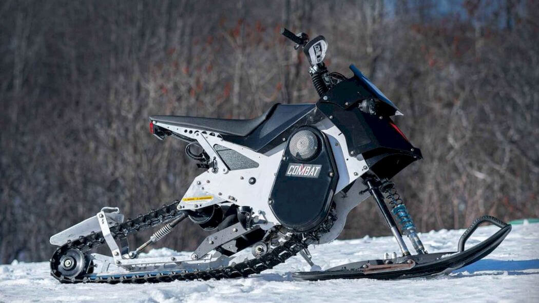 Daymak Combat: Snowmobile and Electric Motorcycle in One