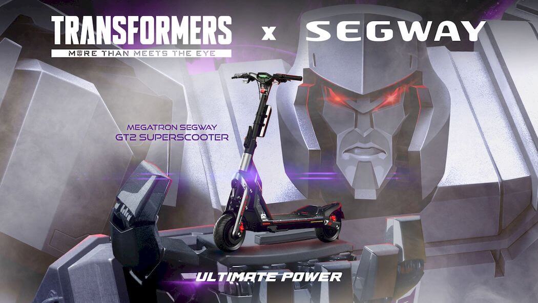 Segway x Transformers Optimus Prime And BumbleBee GoKart Pro e-Scooters