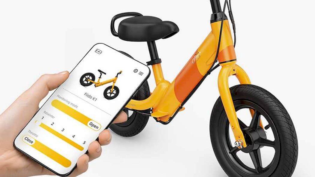 First electric bike with parental controls from Fiido Kids