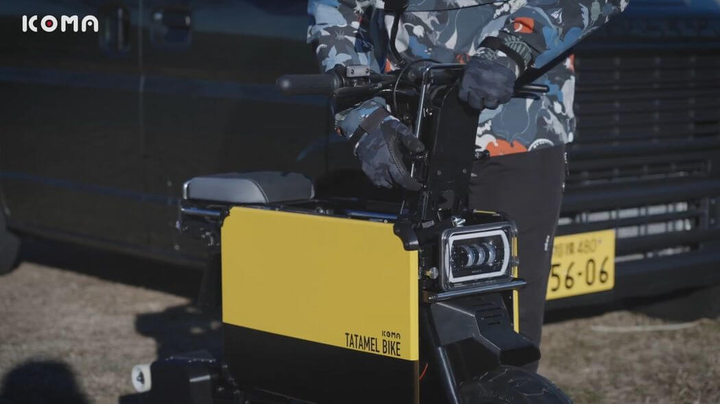 Icoma Tatamel: Unique Compact E-Scooter 2023!