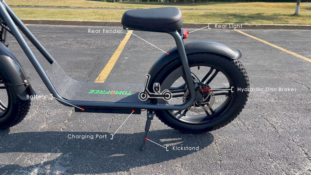 Tomofree MK100 Review: Electric Scooter Like Fat Bike!