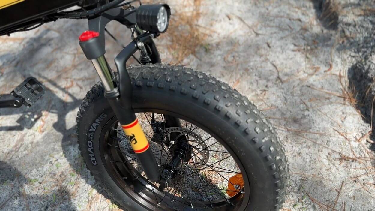 Cycrown Cycknight Review fat tires and full suspension