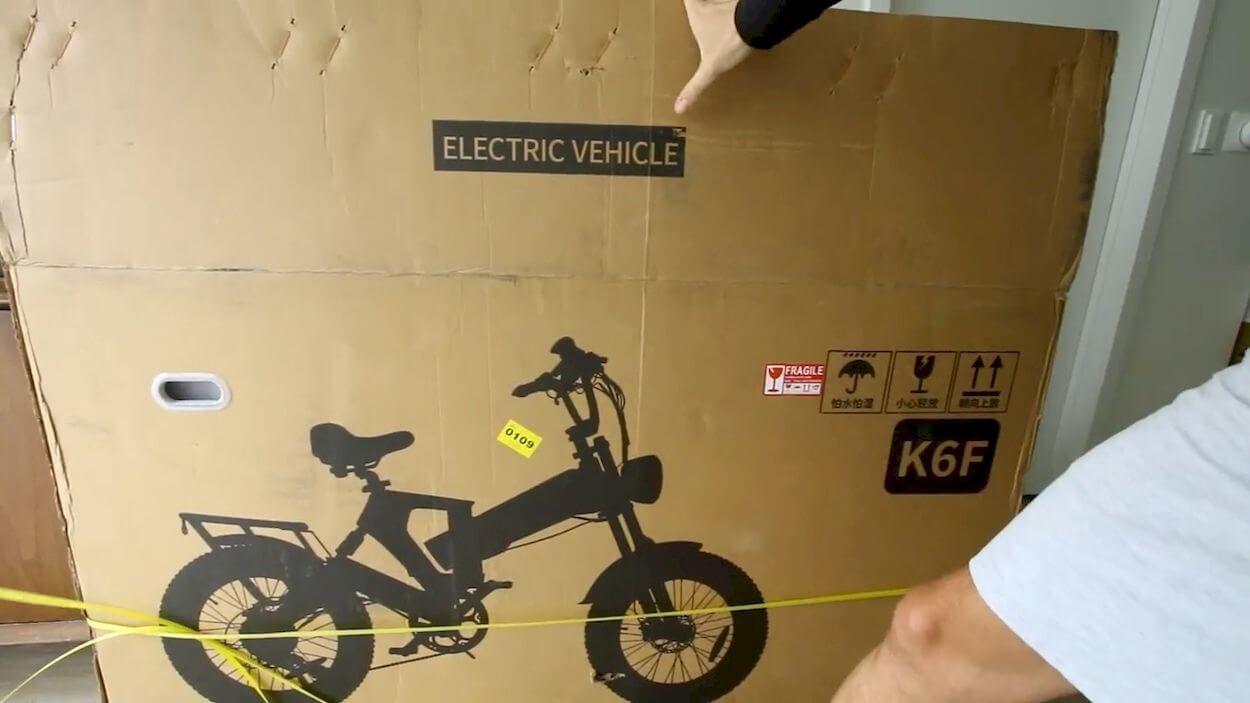 Euybike K6 Pro Review: unboxing