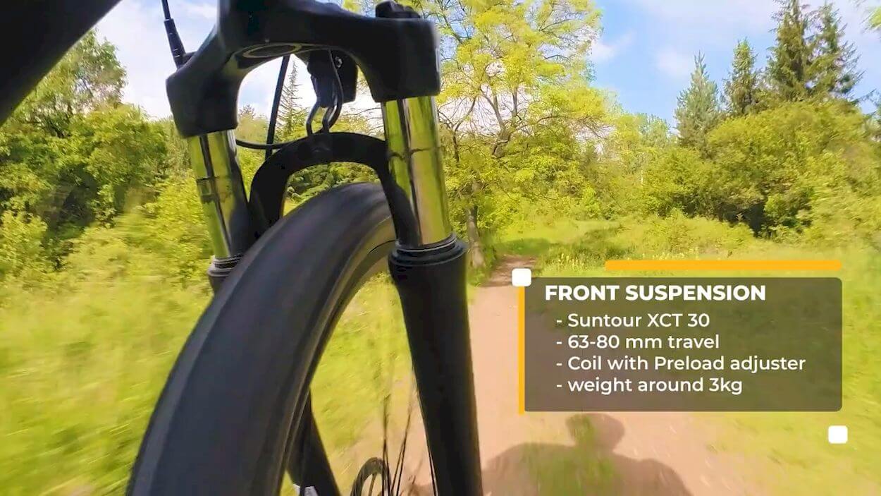 Glewel Glewer Review: front suspension