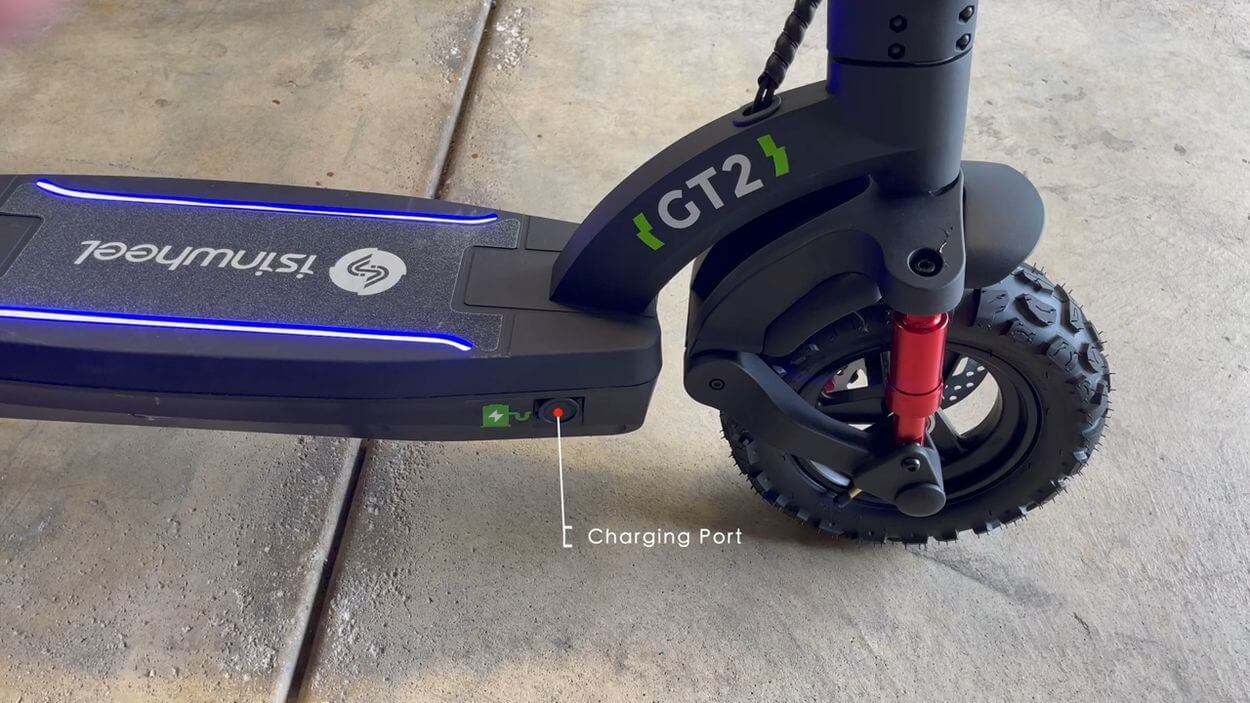 iSinwheel GT2 Review: charging port