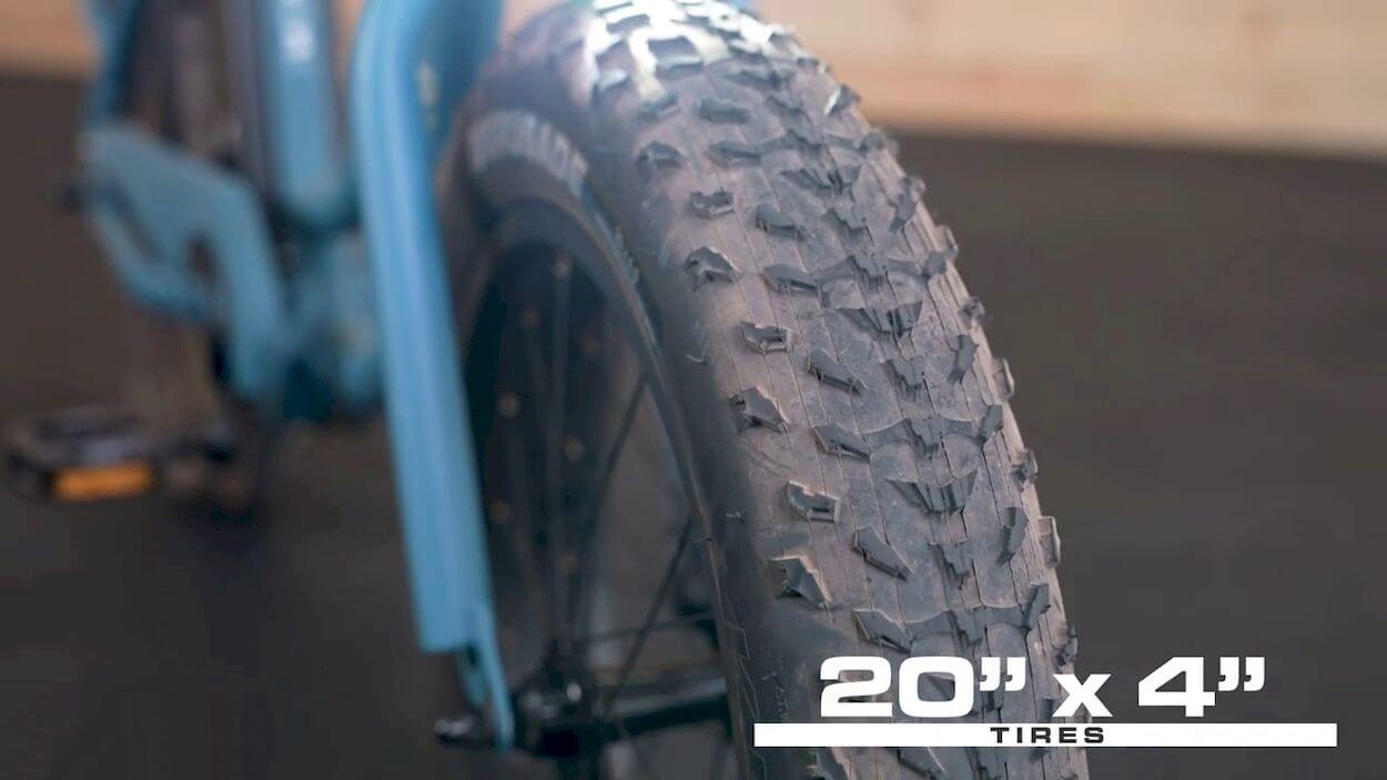 Murf Higgs Step-Thru Review size tires