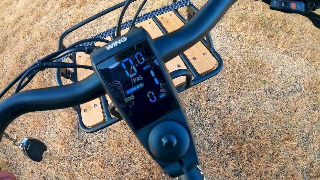 Wing Freedom X.2 Review: Handlebar and Display