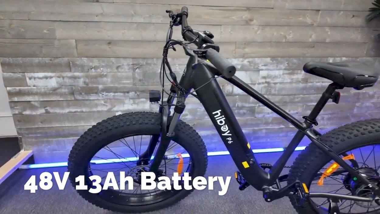 Hiboy P6 Review: 48V 13AH Removable Waterproof Battery