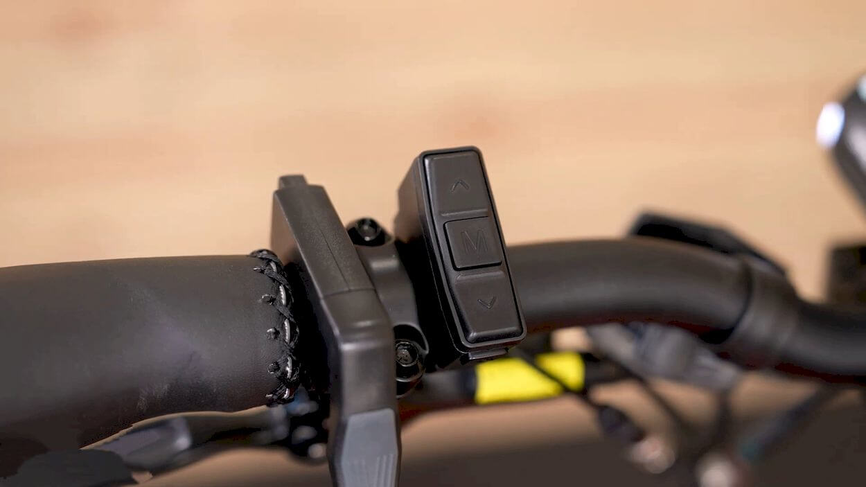 Magnum Cosmo 2 Review: handlebar and controls