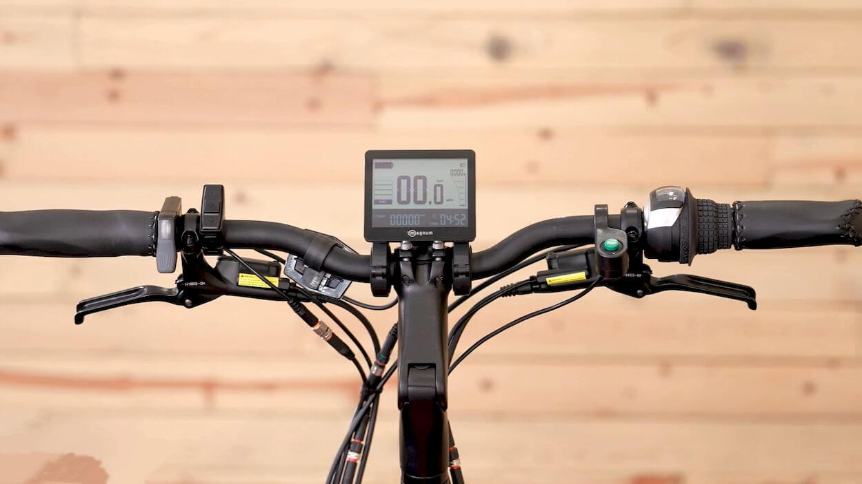 Magnum Cosmo 2 Review: handlebar and controls