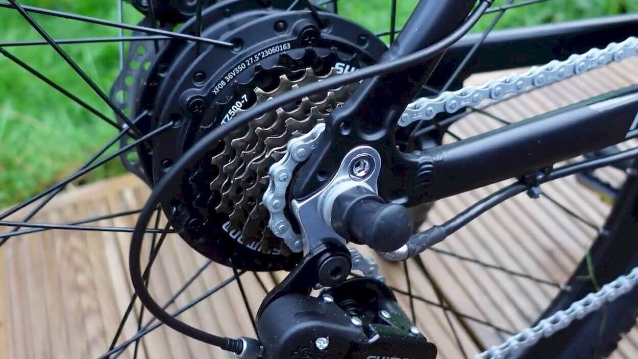 PVY H500 Pro Review: Shimano 7-speed Gear