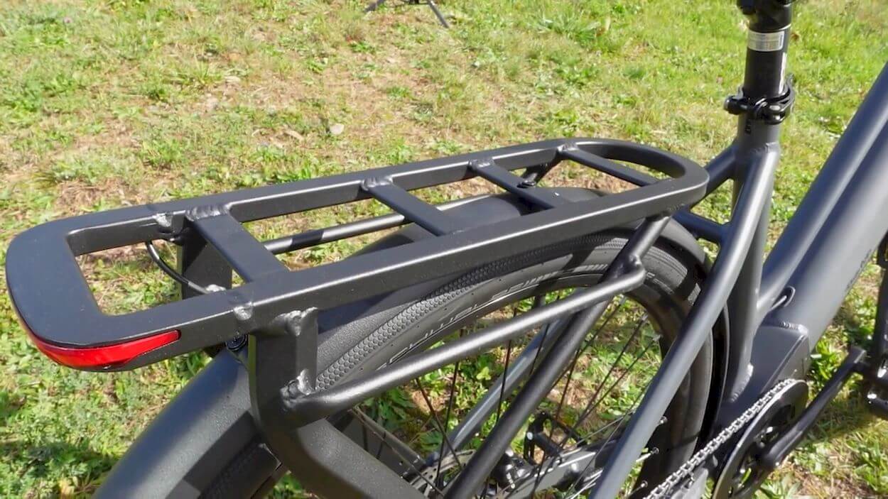Ride1Up Prodigy ST Review: rear rack