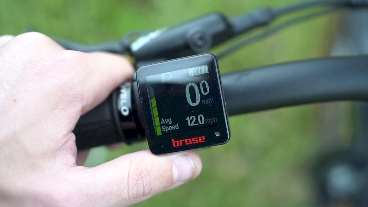 Ride1Up Prodigy V2 Review: Brose Display Allround, 1.5" Color Display