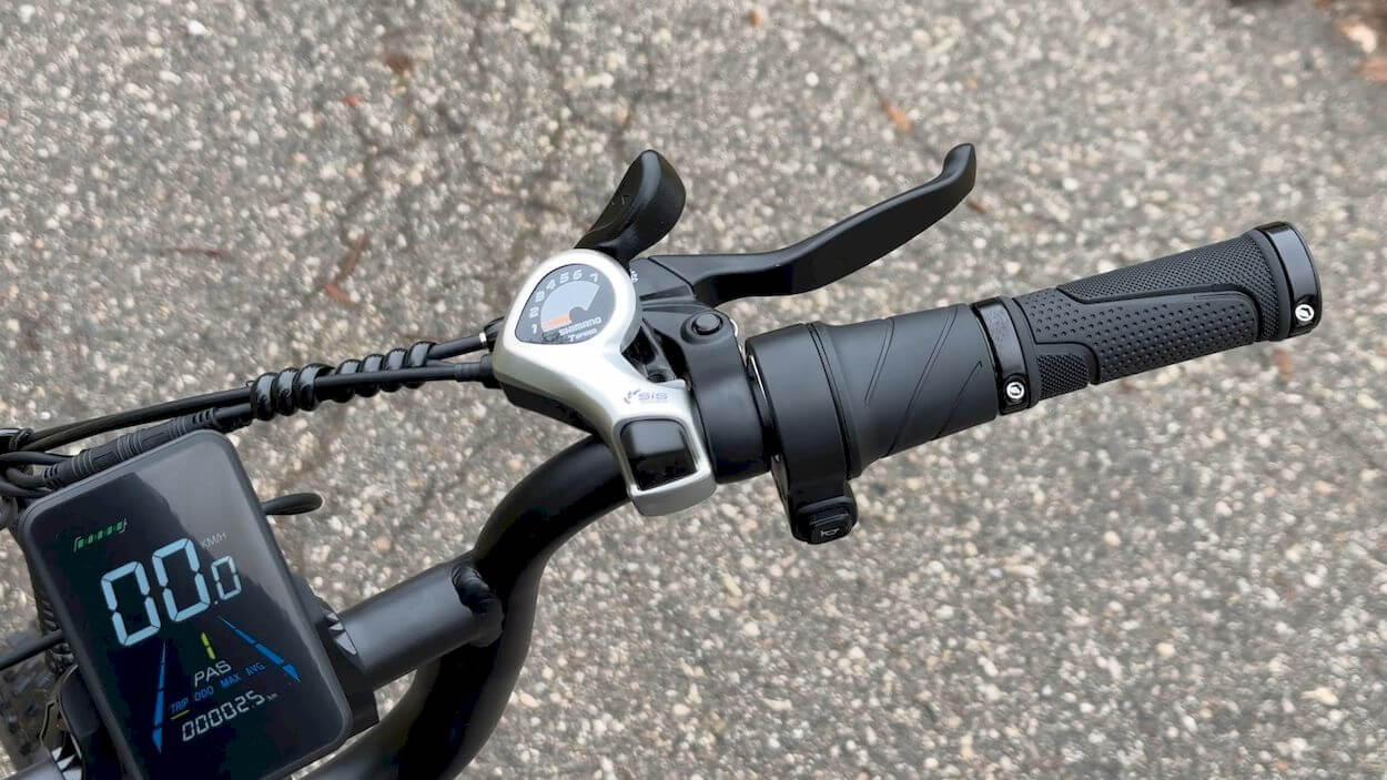 TESWAY X5 Review: Shimano 7-speed