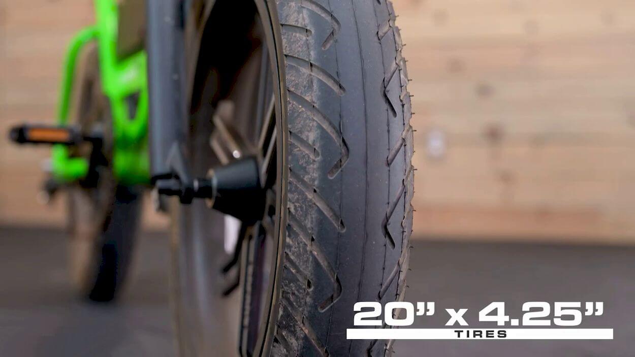 Superhuman FLX Bandit 2 Review: K20" x 4.25" Kenda Fat Tires