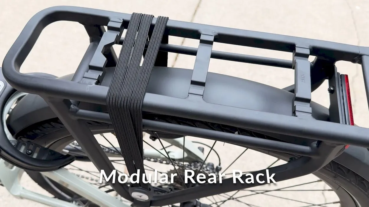 Himiway A7 Pro Commuter Review: rear rack