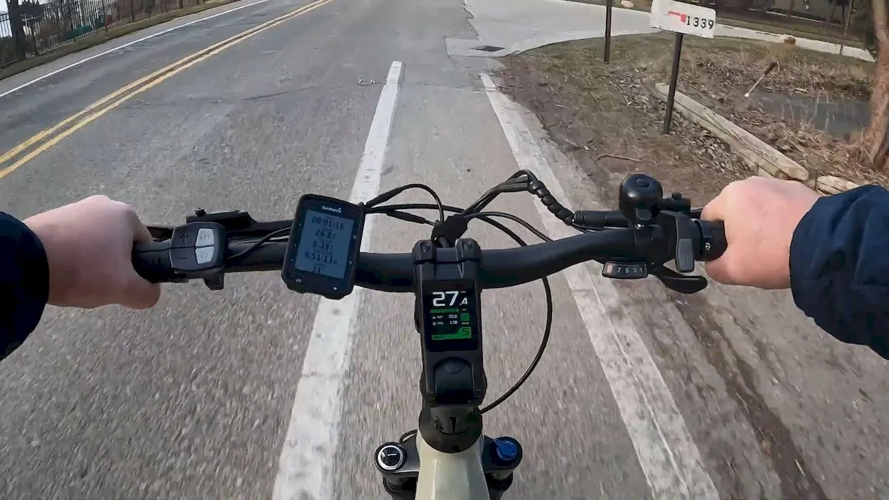 Himiway A7 Pro Commuter Review: on the road or driving test 