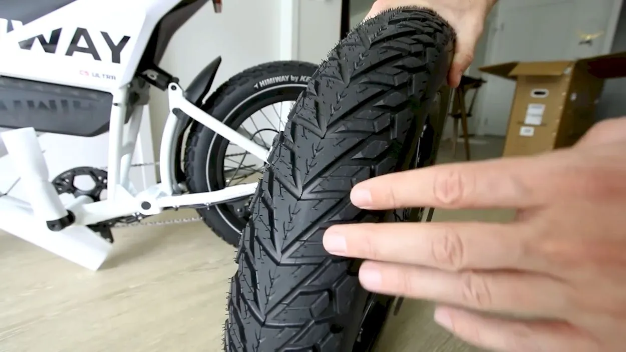 Himiway C5 Review: 20-inch Himiway by Kenda tires