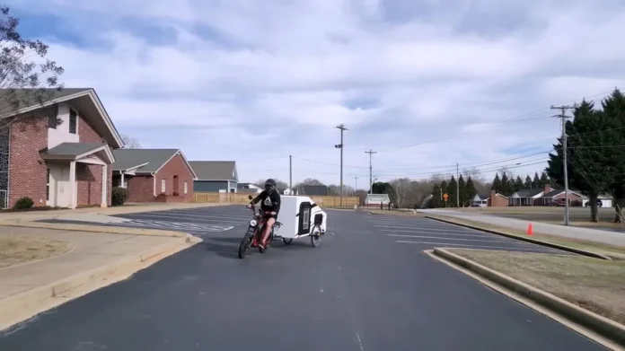 I Built A Camper for My BIKE! driving test