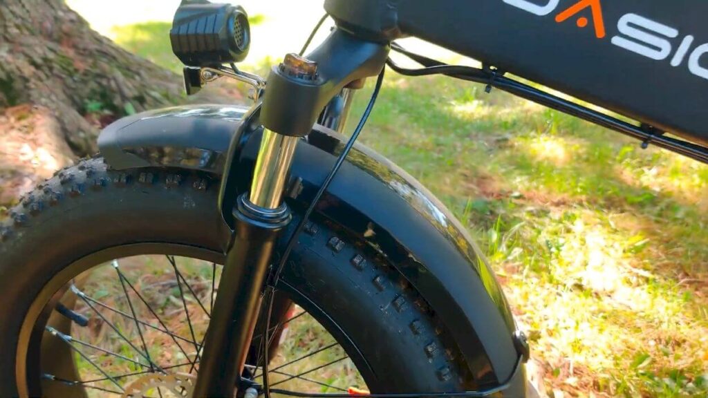 Jasion X-Hunter Review: front Suspension