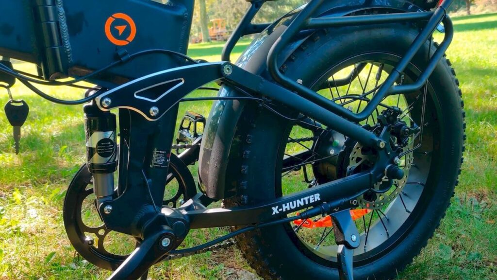 Jasion X-Hunter Review: rear Suspension