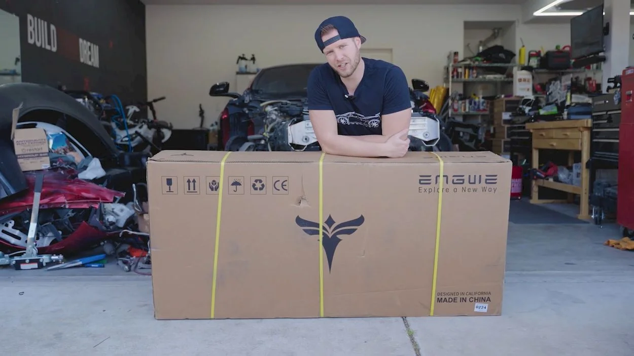 Engwe L20 2.0 Review: Unboxing and Assembly 