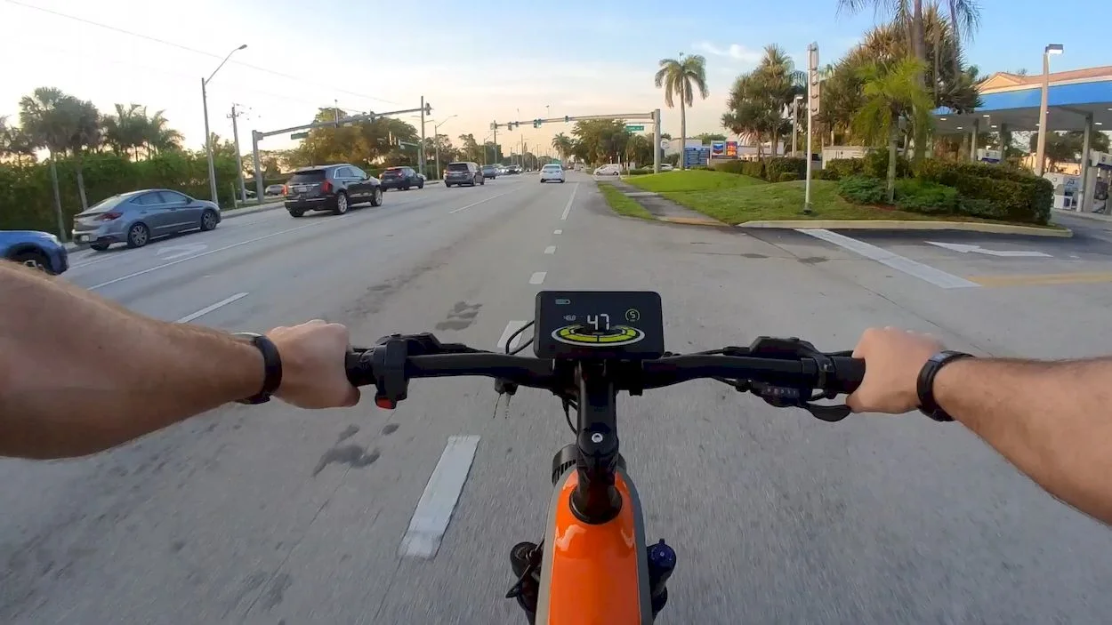 Heybike Hero Review: on the road or driving test 